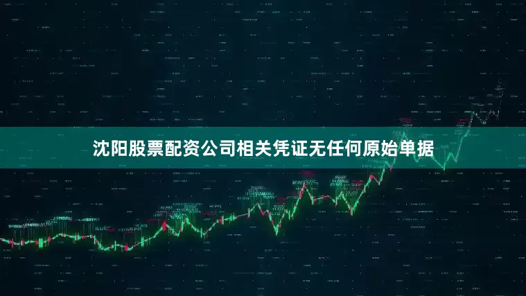 沈阳股票配资公司相关凭证无任何原始单据